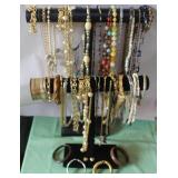 MLE243 Large Assortment of Costume Necklaces & Bracelets