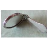 MLE252 Vintage Tiffany & Co. Sterling Silver Folding Hand Mirror