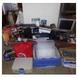 MLE265 Huge Electronics & Office Equipment Lot & More
