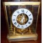 MLE109 Gorgeous Vintage Jaeger-LeCoultre Atmos Brass Clock