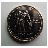 PCSS006 One 1976 Canada $100 Gold Olympic Coin