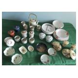 JHA010 Vintage Japanese Ceramic Dishes, Satsuma Tea Set & More