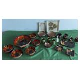 JHA011 Vintage Sequoia Ware, Earthenware - Germany, Hawaii