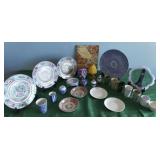 JHA012 Vintage Famille Rose Medallion Dishes & Oriental Wares
