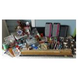 JHA023 Huge Holiday, Craft and Office Supplies Lot    