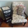 JHA030 Perfectly Paisley Chair, Lap Desk and Organizer