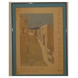 MHLE029 Large Framed Print by James Harrill