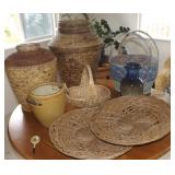 MHLE037 Woven Baskets - Thailand, Indonesia, Vietnam & More