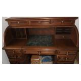 MHLE047 Gorgeous Teak with Marble Inlay Banker