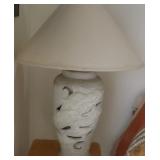 MHLE055 Tropical Ceramic Lamp - Dolphin in the Round #1