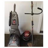 PFL049 Bissel Floor Cleaner, Mini Shop Vac & Ryobi Weed Whacker