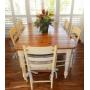 PFL013 Ethan Allen Farmhouse Pine Dining Room Table Set