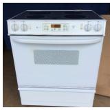 JYR031 30" GE Profile Electric Slide-in Range  Glass-Ceramic Cooktop