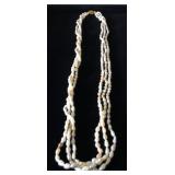 JYR042 Beautiful Three-Strand Fresh Water Pearl Necklace