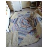 Large "Star of Bethlehem" quilt