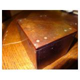 Bakelite case holding pre-WWII clock/watch