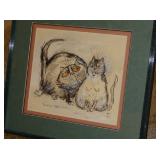 cat watercolor
