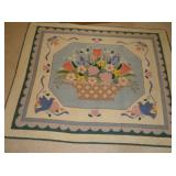 Original hooked rug