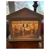 Dept 56 Winter Silhouettes-Music for Christmas#787745 Rare Retired