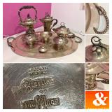 Mexican Sterling Tea Service