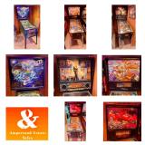 We are sorry to inform everyone the Pinball Machines are no longer part of this estate sale.