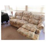 Sofa with (2) Recliners