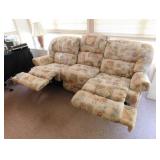 Sofa with two recliners
