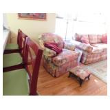 Kitchen stools and family room furniture