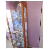 Curio with side opening