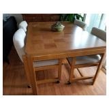 dinette with casters