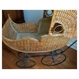 antique baby carriage 