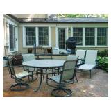 outside eating area