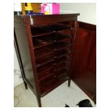 cabinet for sheet music or vinyl 
