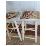 Crab theme stool set