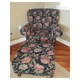 chair and ottoman