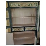 interior hand painted armoire 