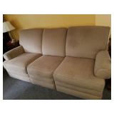 Sofa with recliners 