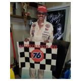 Life-size NASCAR cutout