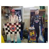 life-size NASCAR cutouts 