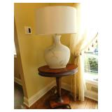 Accent table and lamp