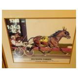 Horse race art
