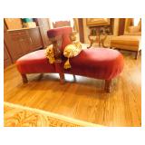 Victorian Courting Chair