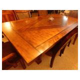 dining table for (6) with leaves