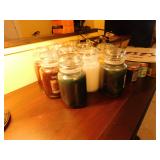 Unlit Yankee Candle 