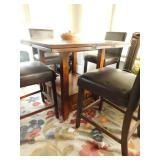 Pub Height bistro table for (4) with drop leaves