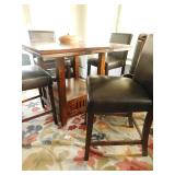 Pub Height bistro table for (4) with drop leaves