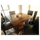 Pub Height bistro table for (4) with drop leaves
