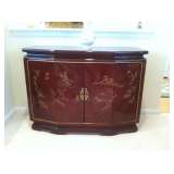 Asian inspired cabinet