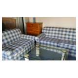 PlAID SOFA SET