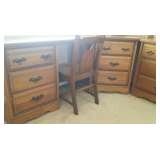 Dresser with Desk